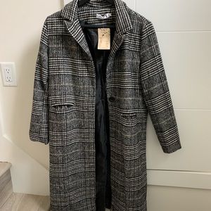 Womens plaid coat